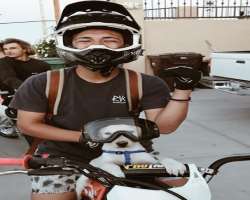 His posts on Instagram and YouTube suggest he is an extreme sports enthusiast.